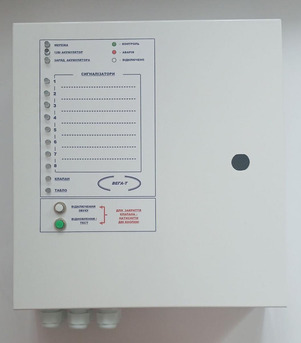 Зовнішній вигляд щита сигналізації ЩСМ-31-8